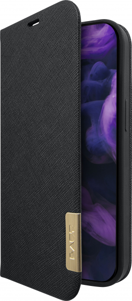 LAUT Prestige Folio iPhone 15 Pro Black