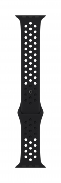 Apple Nike Sportarmband für Watch 45mm schwarz/schwarz