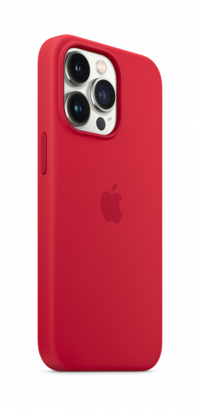 Apple Silikon Case iPhone 13 Pro mit MagSafe (product) red