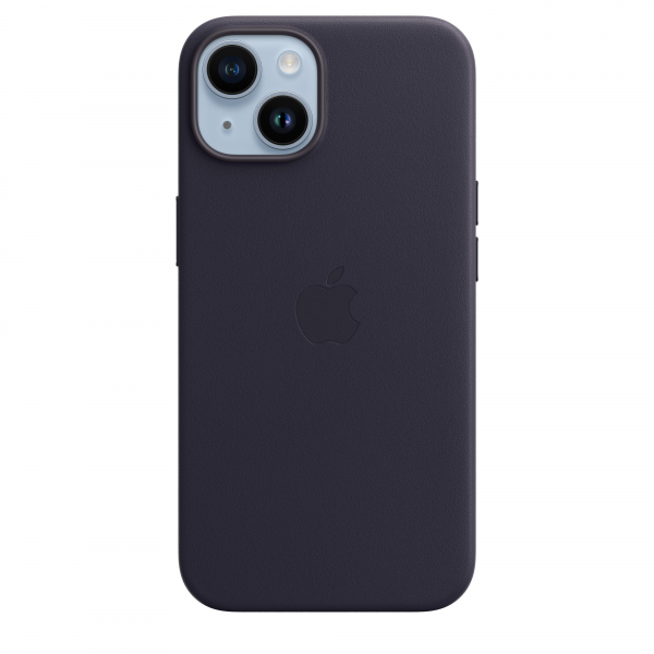 Apple Leder Case iPhone 14 mit MagSafe tinte