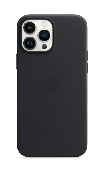 Apple Leder Case iPhone 13 Pro Max mit MagSafe mitternacht