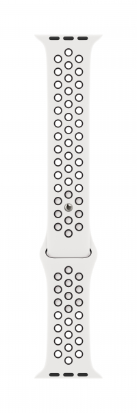 Apple Nike Sportarmband für Watch 45mm summit white/schwarz