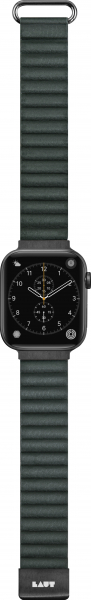  Laut Novi Luxe Apple Watch 42/44/45/49Mm,Pine Green 