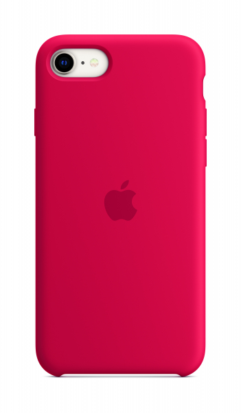 Apple Silikon Case iPhone SE (product) red