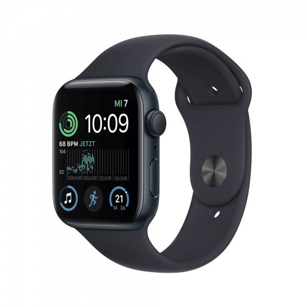 Apple Watch SE Aluminium 44mm Mitternacht Sportarmband Mitternacht