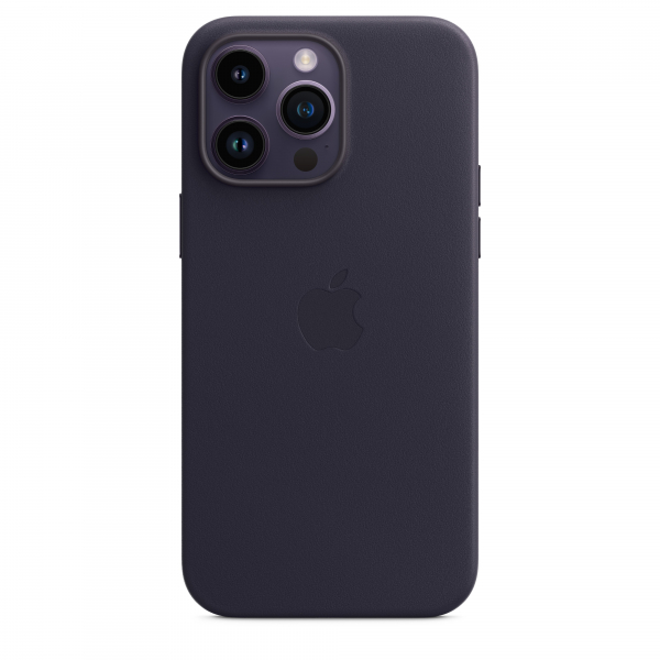 Apple Leder Case iPhone 14 Pro Max mit MagSafe tinte
