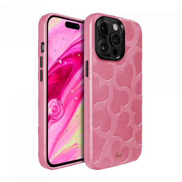 LAUT Motif iPhone 14 Pro Max Heart Pink